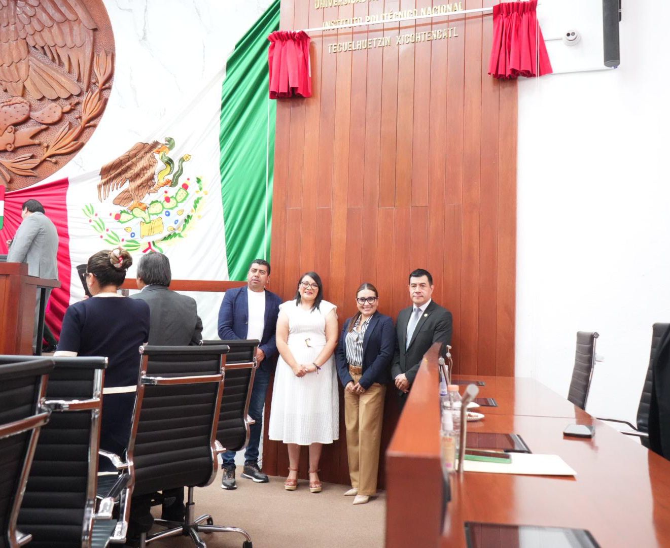 Tecuelhuetzin Xicohtencatl ya forma parte del Muro de Honor del Congreso de Tlaxcala